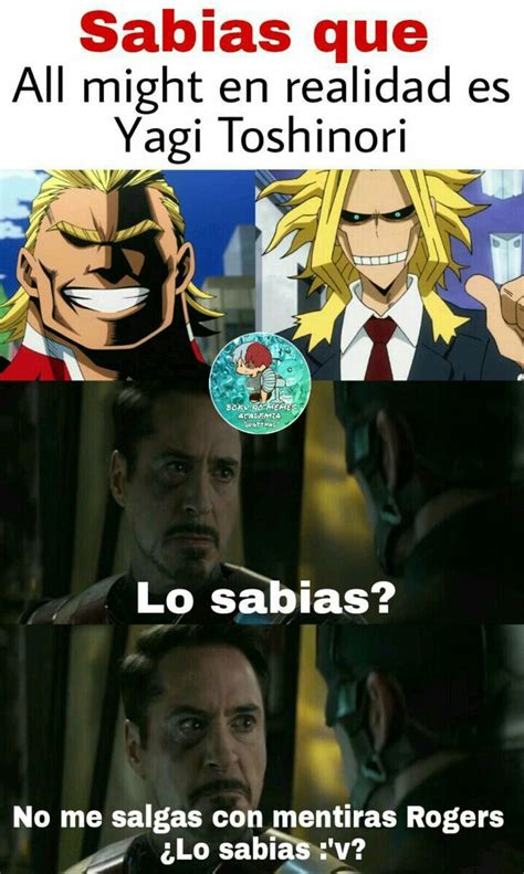 Pin De Flavio Alonso En Bnha Images Memes Otakus Meme De Anime