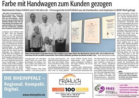 Maler Fröhlich Der Malermeister In Ludwigshafen