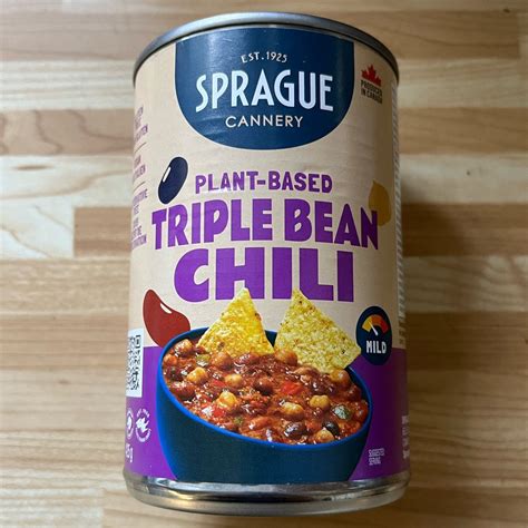 Sprague Cannery Plant Based Triple Bean Chili Reviews Abillion