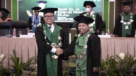 Rektor Uin Gus Dur Resmi Dikukuhkan Sebagai Guru Besar Bidang Ilmu