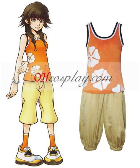 Kingdom Hearts Kairi Red Cosplay Costume Uk