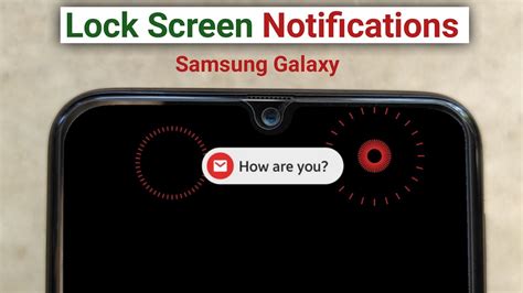 How To Set Lock Screen Notification In Samsung How To Change