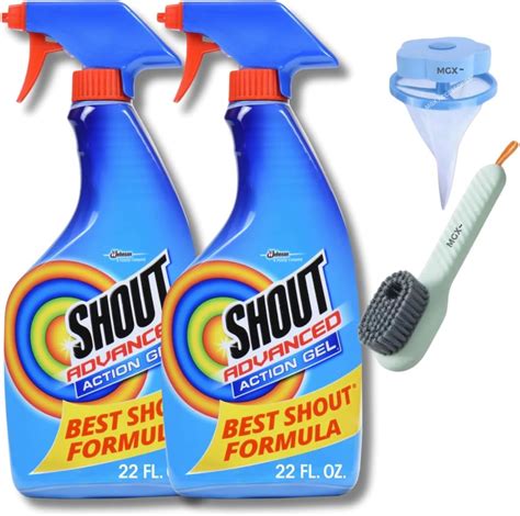 Shout Advanced Spray And Wash Gel Stain Remover For Clothes