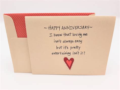 Wedding Anniversary Card, Funny Wedding Anniversary Card Husband ...