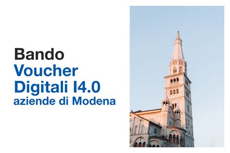 Bando Voucher Digitali I Modena Osl It