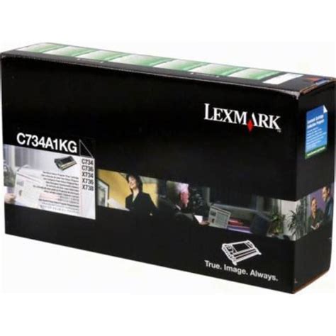 Original Black Lexmark C A Kg Return Program Toner Cartridges