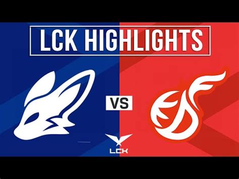 Fox Vs Kdf Highlights All Games Lck Spring Fearx Vs Kwangdong