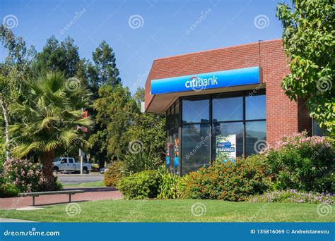 October 14, 2017 Sunnyvale/CA/USA - Citibank Local Branch in One of the ...