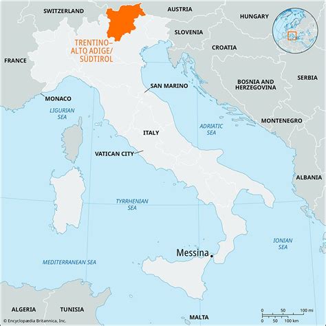 Trentinoalto Adige S Dtirol Italy Map Region Facts Britannica