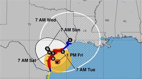 Hurricane Harvey Mobile Latest Forecast And Path