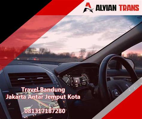 Travel Bandung Jakarta Bandara Halim Soekarno Hatta Alvian Trans