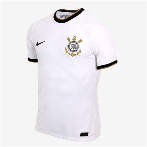 Oferta De Camisa Nike Corinthians I Jogador Masculina Black