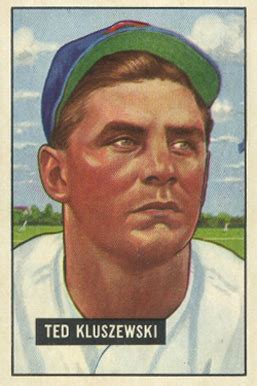 1951 Bowman Ted Kluszewski 143 Baseball VCP Price Guide