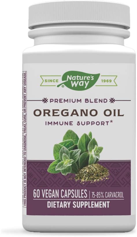 Gaia Herbs Oil Of Oregano Immune And Antioxidant Support