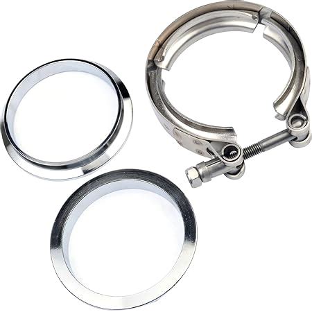 Amazon Inch V Band Clamp With Cnc Stainless Steel Flanges