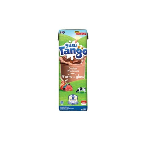 Jual Tango Drink Velluto Susu Uht Italian Chocolate Ml Shopee