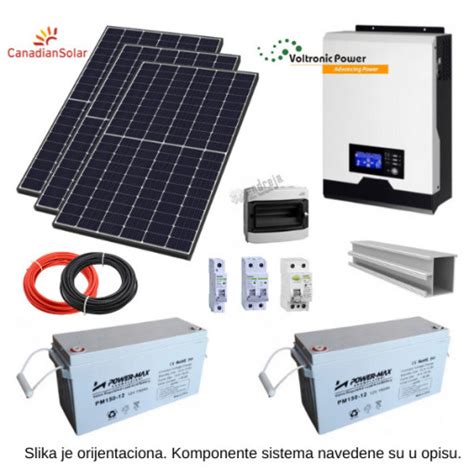 Solarni Off Grid Sistem Za Vikendicu