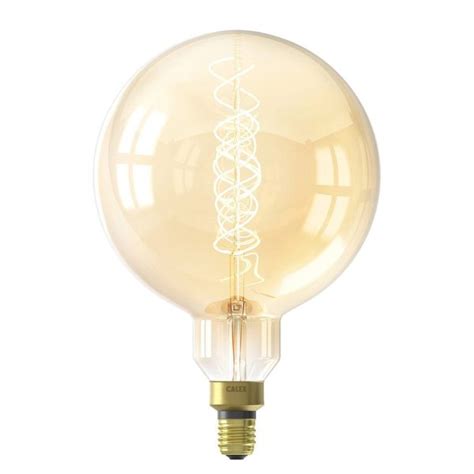 Ampoule D Co Filament Led Xxl Megaglobe En Verre Ambr Leds Run