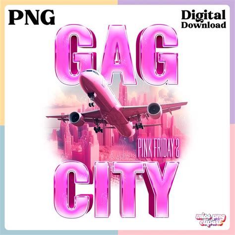 Gag City Nicki Minaj Png Design For Tshirt Uvdtf Pink Friday 2 Queen