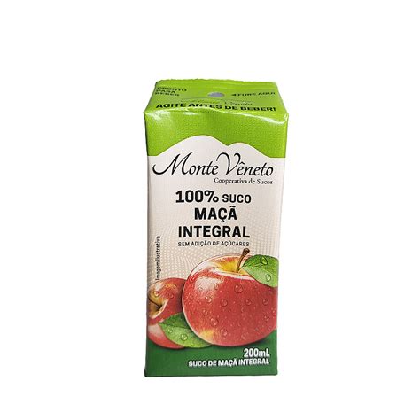 Suco de Maça Tetrapack 200ml Armazém do Campo Cascavel