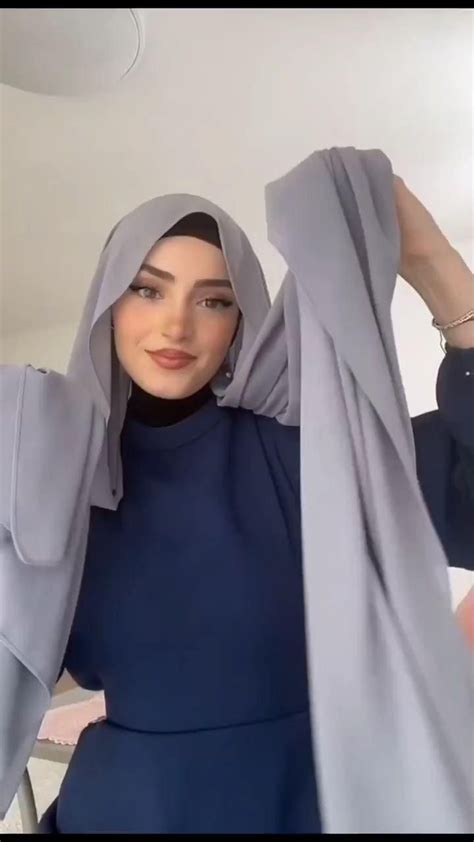 Hijabtutorial [video] Hijab Fashion Hijab Tutorial Simple Hijab Tutorial