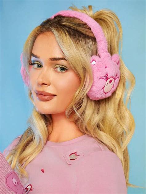 Shein X Care Bears Warm Plush Earmuffs Winter Limited Edition Shein Usa