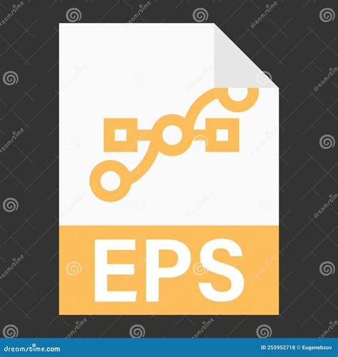 Modern Flat Design Of EPS Illustration File Icon For Web Stock Vector