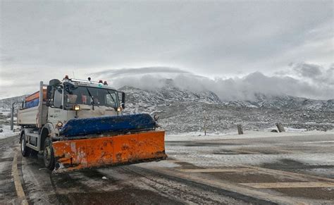 Estradas No Maci O Central Da Serra Da Estrela Reabertas Ao Tr Nsito