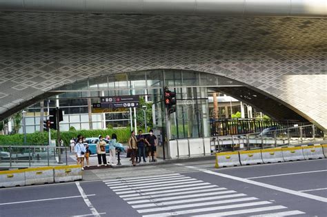 The Atmosphere Of Jakarta City Around The Hi Roundabout One Day After