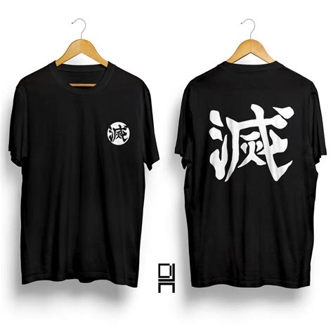 Jual Kaos Anime Kimetsu No Yaiba Demon Slayer Kisatsutai Demon Slaying