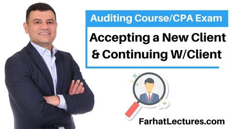 Accepting A Client And Performing Initial Audit Planning Auditing And