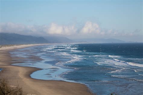 The View Of The Pacific Ocean From The Awtrey House A Bed And