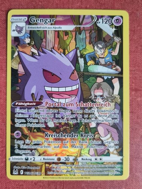 Pokemon Karte Gengar Character Rare Kaufen Auf Ricardo