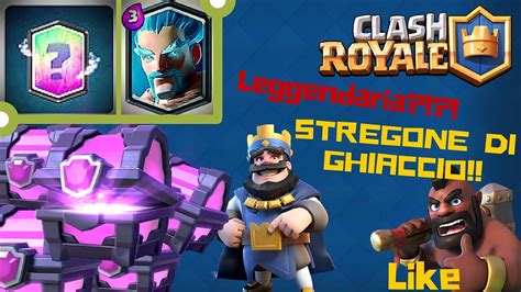 Clash Royale Leggendaria Nel Baule Magico Ice Wizard Chest