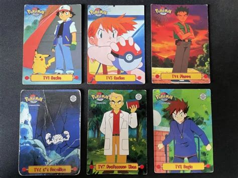 LOT DE CARTES Pokémon Topps Serie 1 1999 TV1 TV3 TV4 TV6 TV7