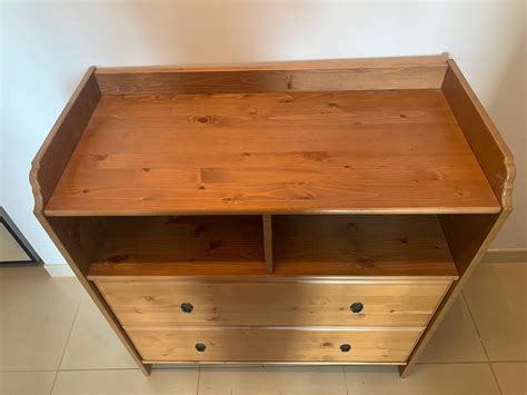 Ikea Leksvik drewniana komoda Kraków Grzegórzki OLX pl