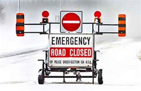 December 26 2023 Highways Closed West Of Thunder Bay Due To Road And