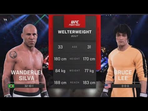 UFC 5 Wanderlei Silva Vs Bruce Lee Fabulous UFC Welterweight Fight