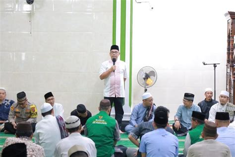 Pemkot Pangkalpinang Berikan Bantuan Dana Hibah Rp 50 Juta Ke Masjid