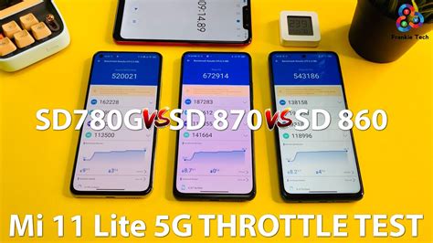 Mi 11 Lite 5G Vs POCO F3 Vs POCO X3 Pro ANTUTU THROTTLE TEST YouTube