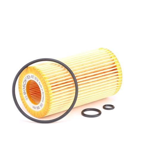 F Bosch Oil Filter With Gaskets Seals Filter Insert P