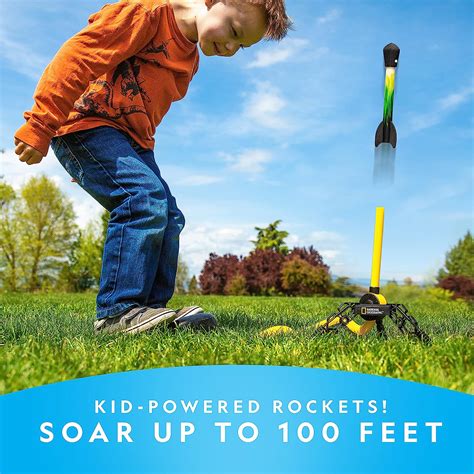 National Geographic Air Rocket Toy Ultimate Led Rocket Launcher For