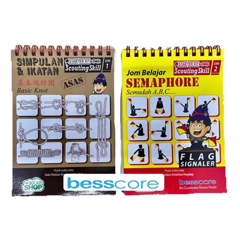 Buku Ikatan Pengakap Simpulan And Ikatan Basic Knot Shopee Malaysia