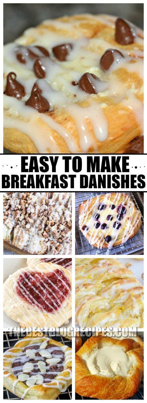 Easy To Make Breakfast Danishes Breakfast Danish Breakfast Easy To