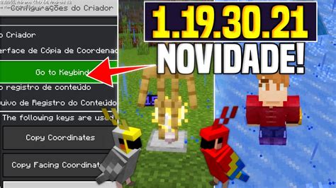 Minecraft Pe 1 19 30 21 Nova Opção Paridades E Novidades Bedrock