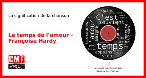 Histoire de la chanson Le temps de l amour Françoise Hardy