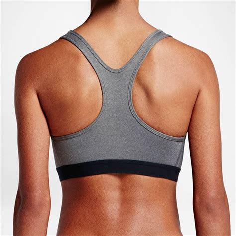 Nike Pro Classic Bra, Grey, 823312 092 | Women's Tennis Apparel