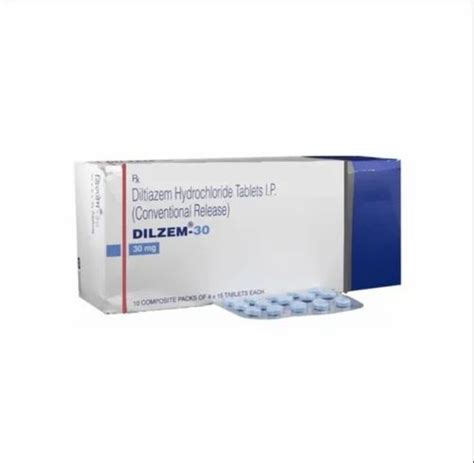 Diltiazem Hydrochloride Tablet 30 Mg At Rs 70 Strip In Yerkheda ID