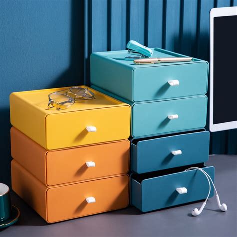 Drawer Desktop Storage Box Student Stationery Storage Box Small Box ...