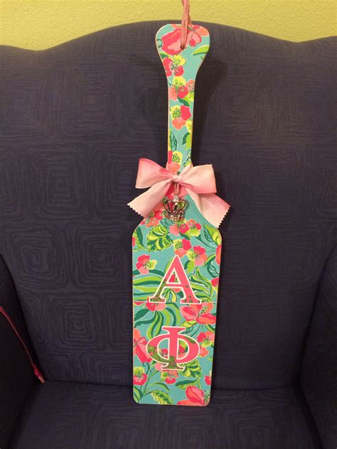 Sorority Paddle Sorority Paddles Paddle Crafts